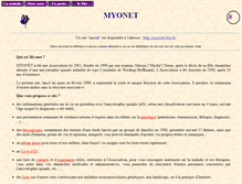 Tablet Screenshot of myonet.org